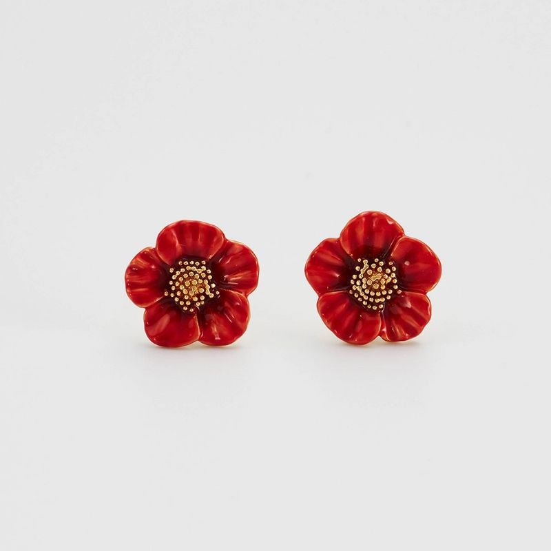 Fable England Red Blossom øredobber