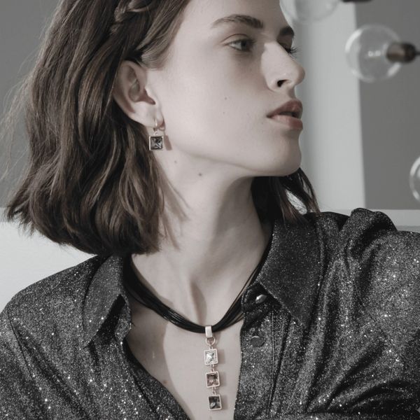 DANSK Audrey Crystal halskjede