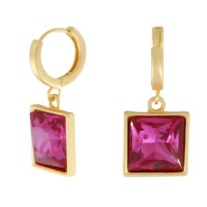 Hovedbilde DANSK Audrey Fuchsia Diamond earrings